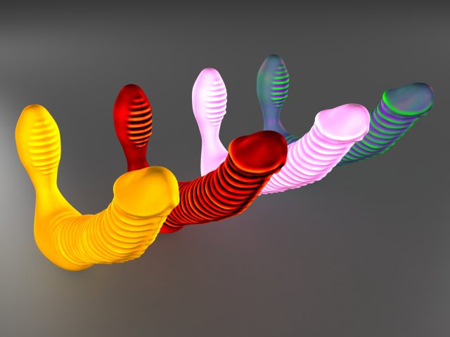 Penis – Strapless Dildo 3D Model
