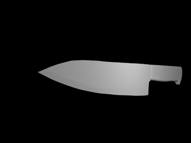 Knife 3D Model