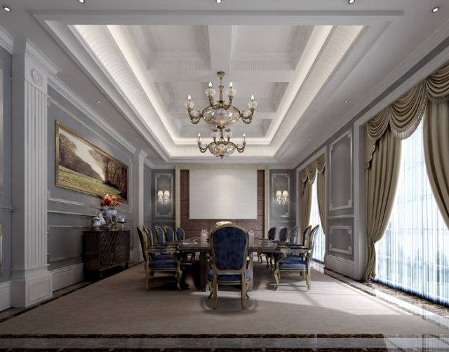 Luxury Family Design – Restaurant 6106 3D Model
