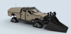 Dodge Ice Ram from Fast 8 3D Model