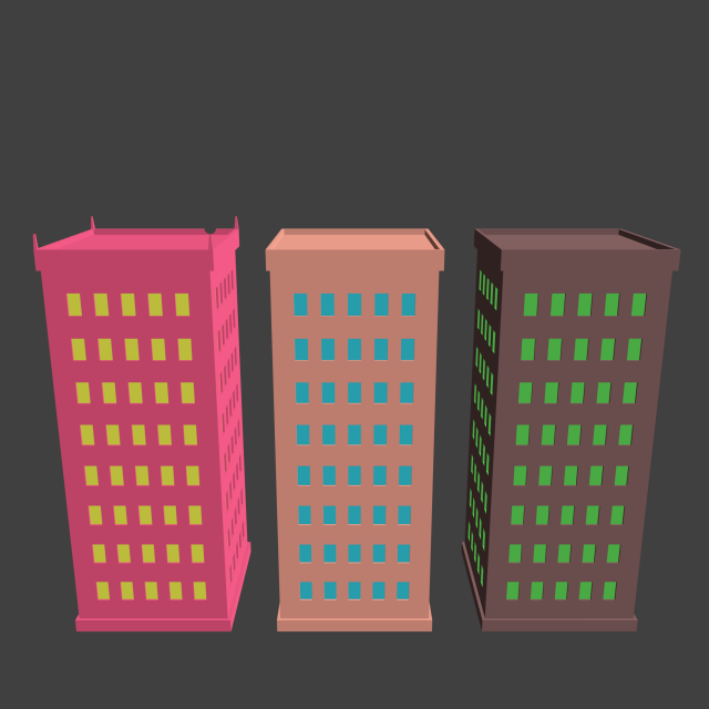 Building collections 3D Model