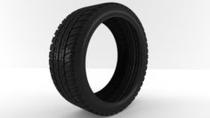 Car Tire Tyre 3D Model