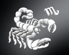 Scorpio Zodiac 3D Model
