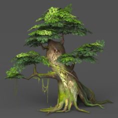 Game Ready Low Poly Tree 3D Model