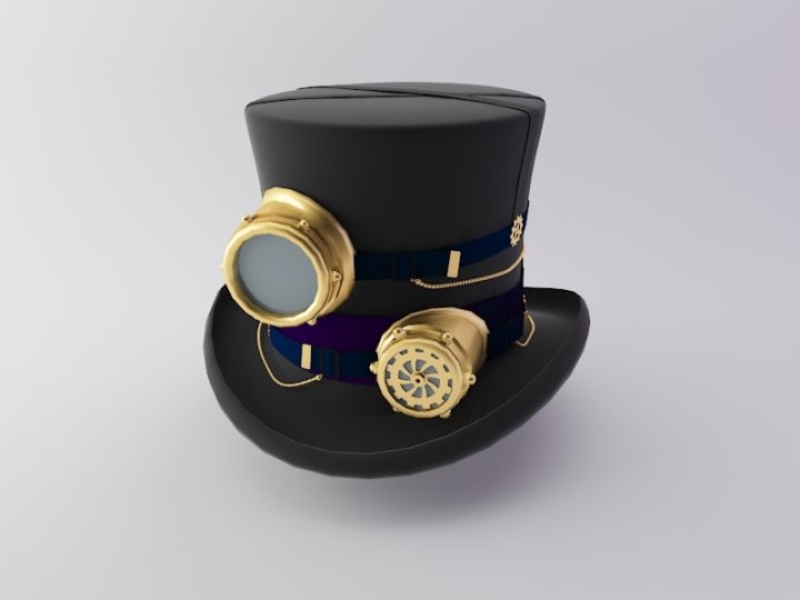 Steampunk Hat 3D Model