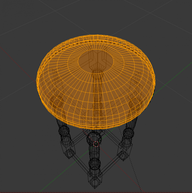 Stool or chair 3D Model