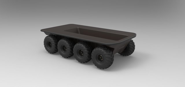 Argo platform 8×8 3D Model