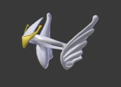 Pegasus tiara knight of zodiac 3D Model