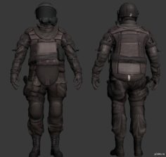 Armor 3D Model