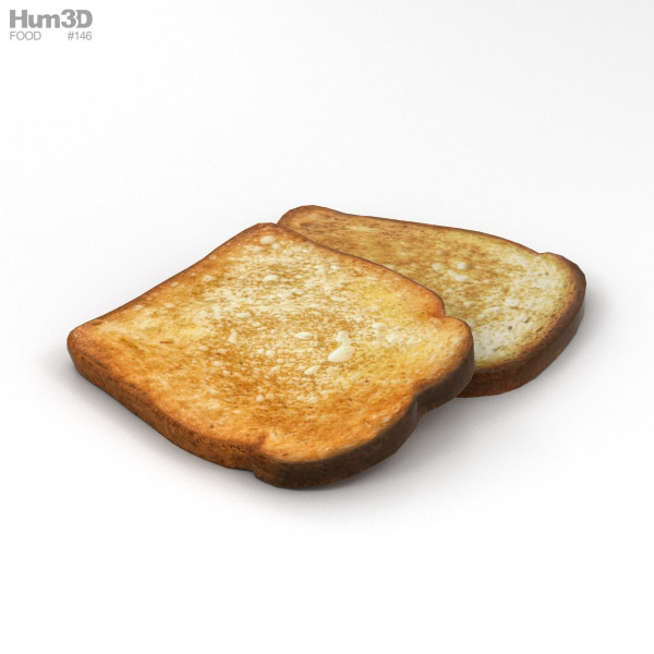 Toast 3D Model