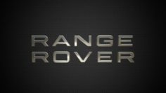 Range rover logo 3D Model