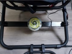 Aura bass shaker mounting plate 3D Print Model