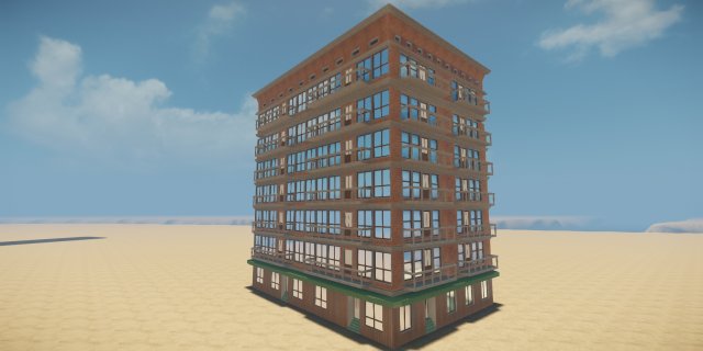 Modular house 001 3D Model