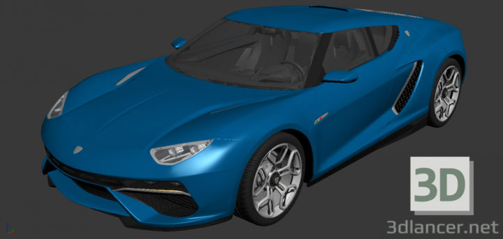 3D-Model 
Lamborghini Asterion
