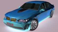 BMW 7 series M-Power obj fbx max 3D Model