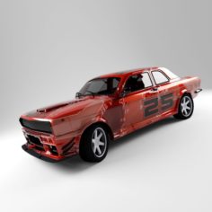 Gaz 24 Muscle car 3D Model