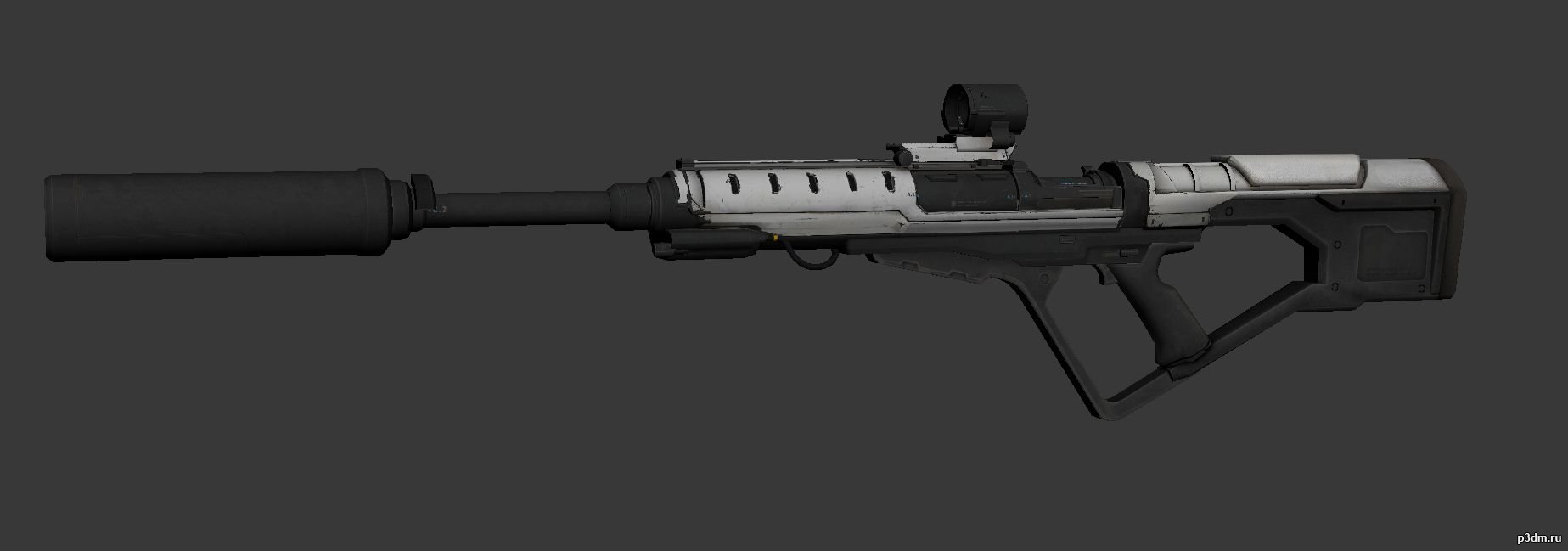 Sniper rifle 3D Model