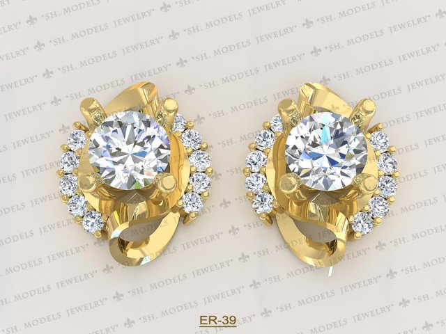 Earrings-39 3D Model