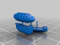 Modular 28mm Scale Ships ~ Expanded 3D Print Model