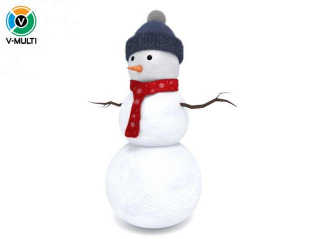 Snowman 3D Model