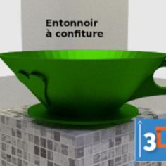 Jumping funnel 3D Print Model