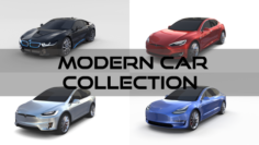 Modern Car Collection 3D Model