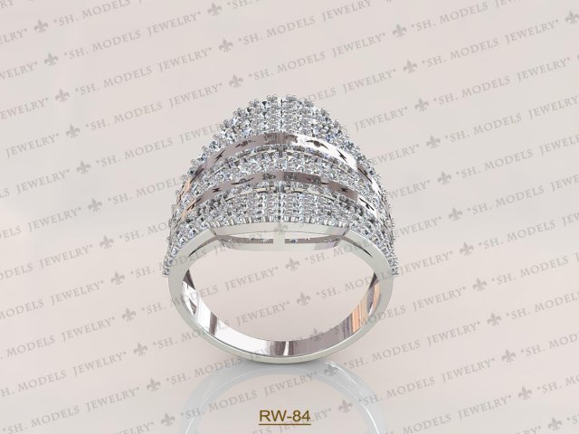 Womens Ring-RW-84 3D Model