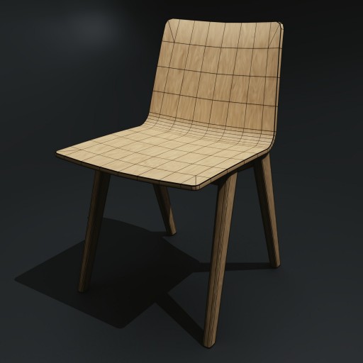 Osaka Chair						 Free 3D Model