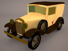 Ford Model T Sedan 3D Model