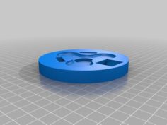 Fidget Spinner Case 3D Print Model