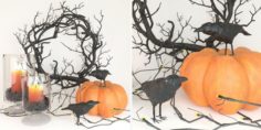 Halloween decor set 3D Model
