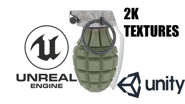 Grenade 3D Model