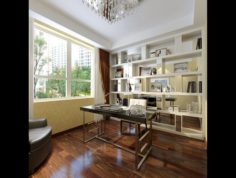 Family office study 1810 3D Model