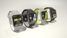 Apple watch Nike plus 3D model 3D Model