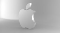 Apple logo 3D Model