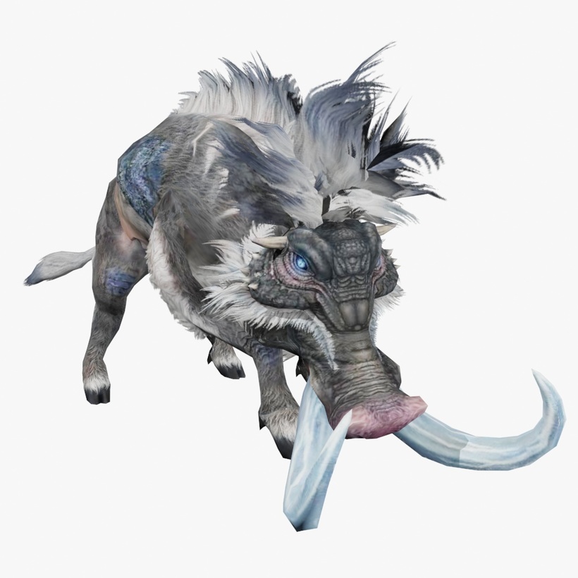 Giant Forest Pig 3D Model