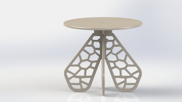 Coffee Table – organic design 3D Model
