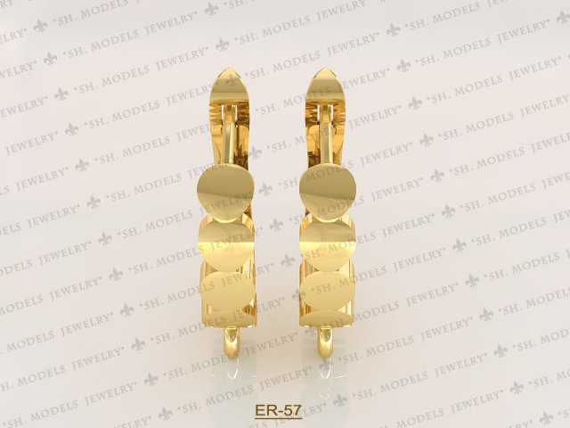 Earrings-57 3D Model