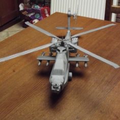 helicopter – copter – apache – US army – LV3D 3D Print Model