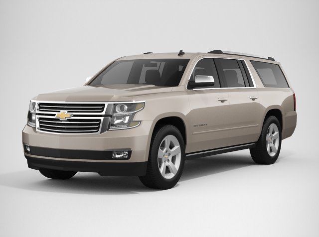 Chevrolet Suburban 2016 3D Model