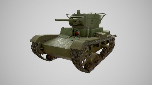 T-26 3D Model