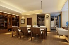 Family office study 1811 3D Model