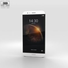 Huawei G8 White 3D Model