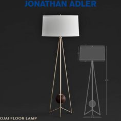 Jonathan Adler OJAI Floor LAMP 3D Model