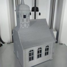 Small Church 3D Print Model