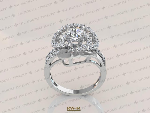 Womens Ring-RW-44 3D Model