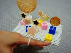 Cookies Rings 3D Print Model