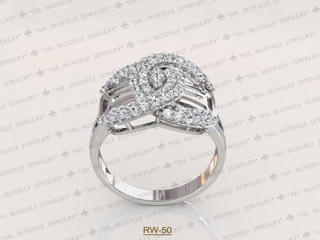 Womens Ring-RW-50 3D Model