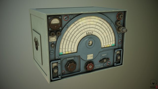 Radio Fu 3D Model