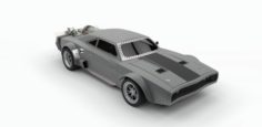 Doms Ice Charger from Fast 8 3D Model